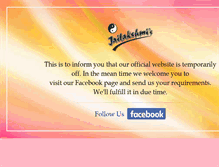 Tablet Screenshot of jailakshmisarees.com